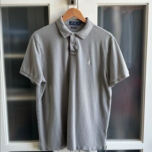Ralph Lauren Light Gray Polo Shirt